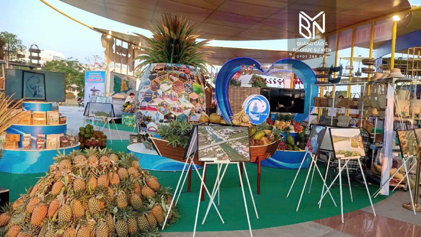 BVN: Đơn vị thi công gian hàng Triển lãm Tiền Giang