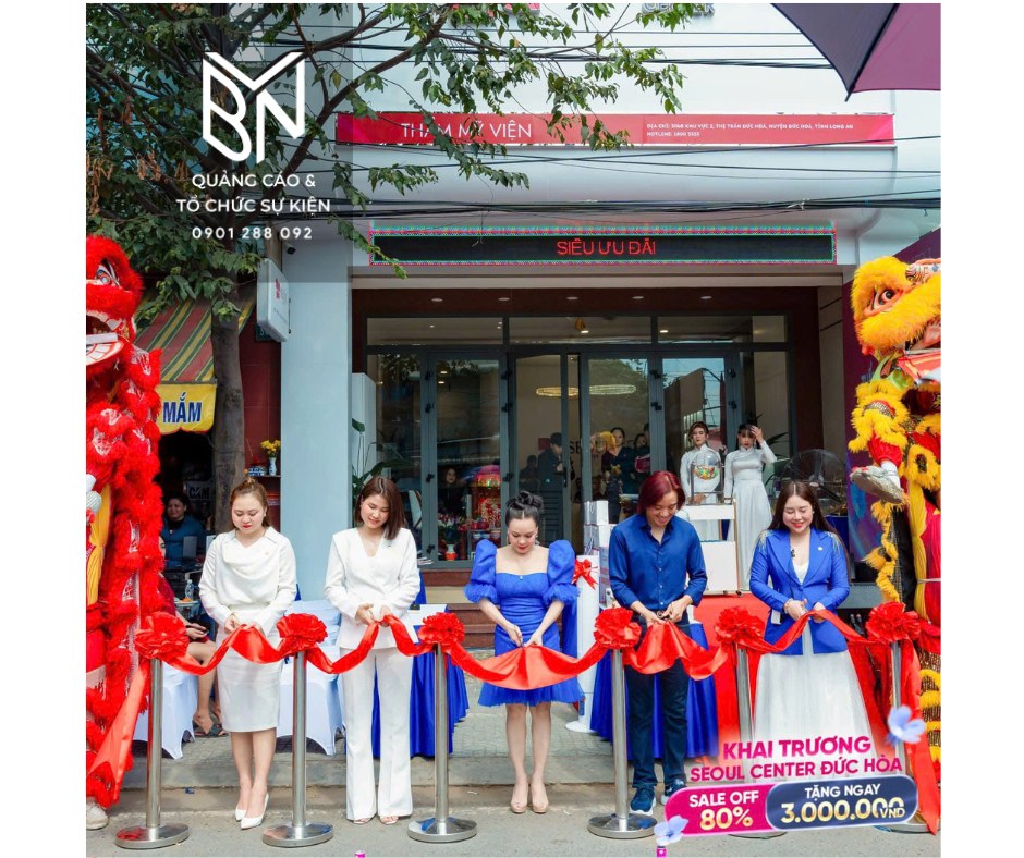 BVN Kiến Tạo Lễ Khai Trương Thẩm Mỹ Viện Seoul Center