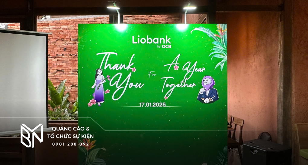 Dịch Vụ Thi Công Backdrop Sự Kiện Trọn Gói 