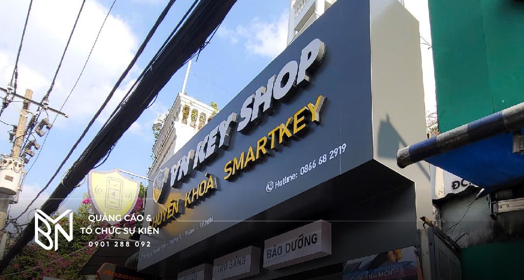 Thi công Hộp đèn Quảng cáo Chuyên nghiệp