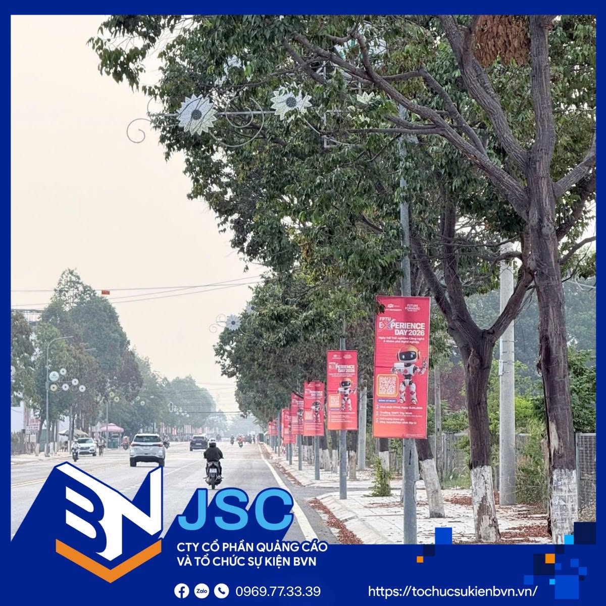 Treo phướn quảng cáo Hồ Chí Minh