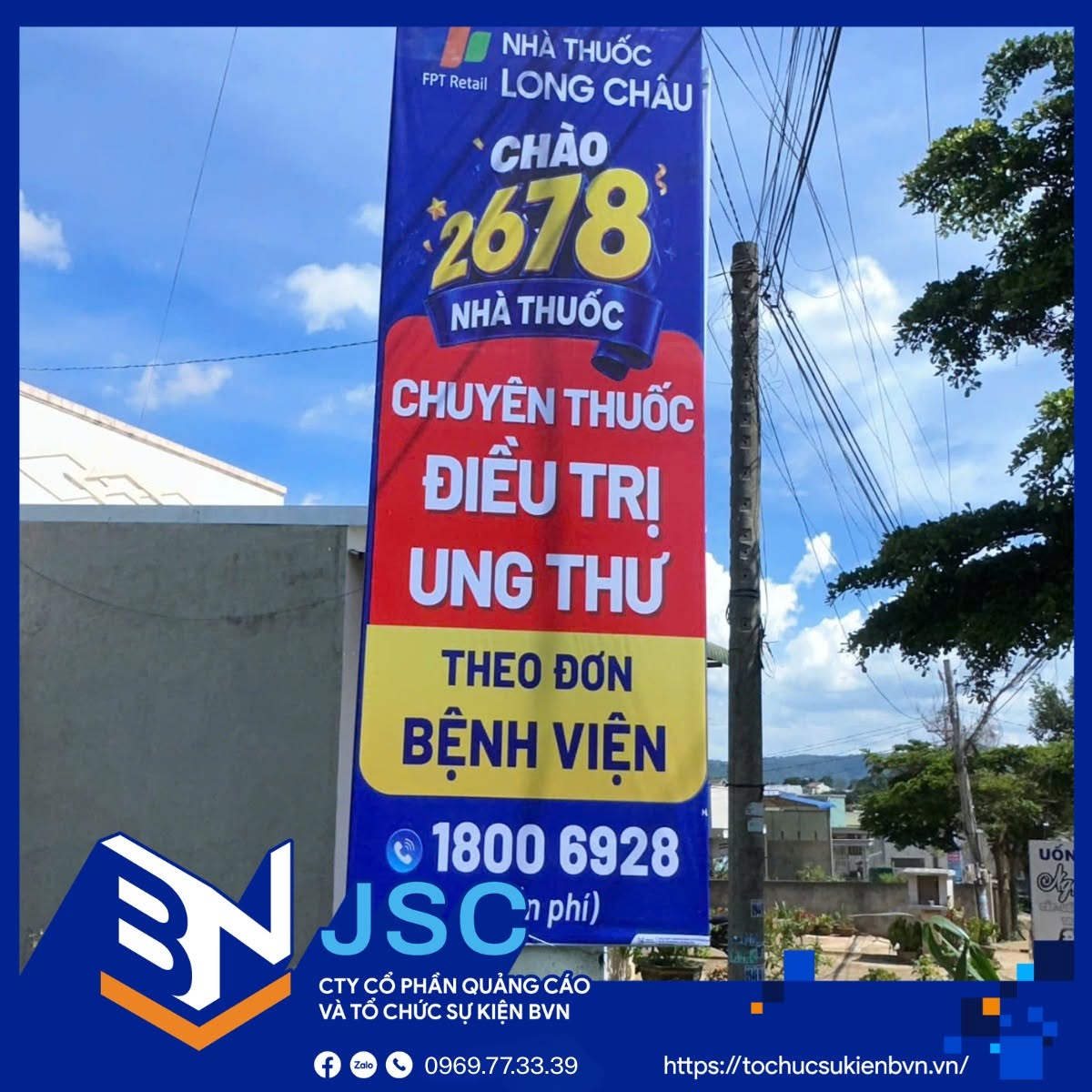 Treo phướn quảng cáo Hồ Chí Minh